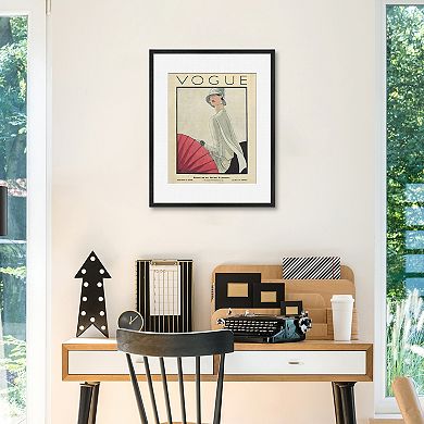 Masterpiece Vogue January 1928 Framed Wall Art