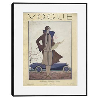 Masterpiece Vogue March 1926 Framed Wall Art