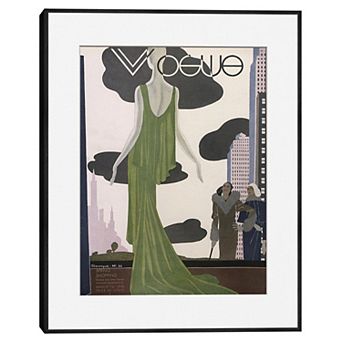Masterpiece Vogue March 1930 Framed Wall Art