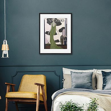 Masterpiece Vogue March 1930 Framed Wall Art