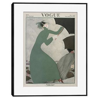 Masterpiece Vogue October 1921 Framed Wall Art