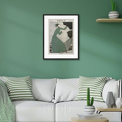 Masterpiece Vogue October 1921 Framed Wall Art