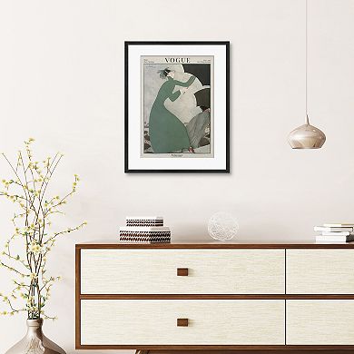 Masterpiece Vogue October 1921 Framed Wall Art