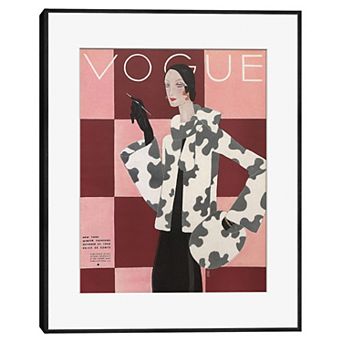 Masterpiece Vogue October 1930 Framed Wall Art