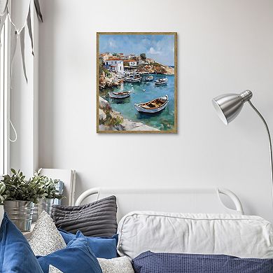 Masterpiece Italian Village Framed Wall Art