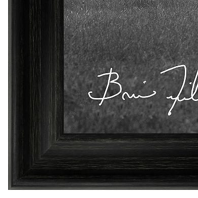 Masterpiece Fence in the Fog Framed Wall Art
