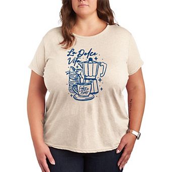 Plus Size La Dolce Vita Graphic Tee