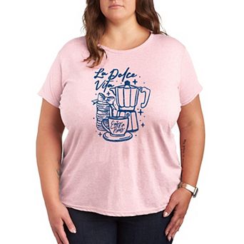 Plus Size La Dolce Vita Graphic Tee