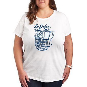 Plus Size La Dolce Vita Graphic Tee