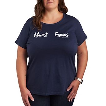 Plus Size Almost Famous Logo Graphic Tee