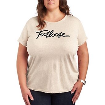 Plus Size Footloose Logo Graphic Tee