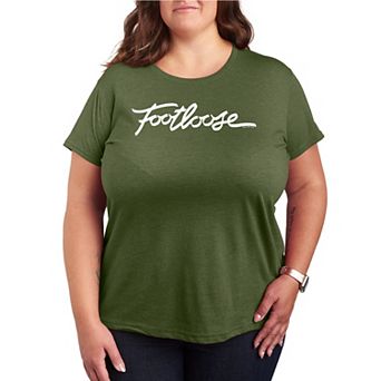 Plus Size Footloose Logo Graphic Tee