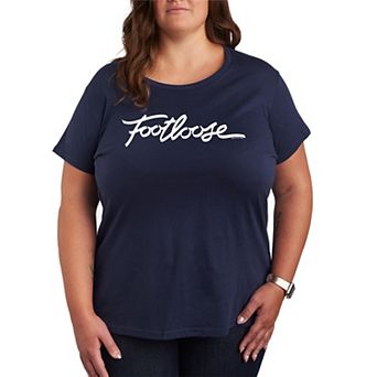 Plus Size Footloose Logo Graphic Tee