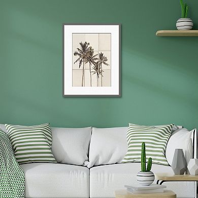 Masterpiece Paper Palms Poipu Framed Wall Art