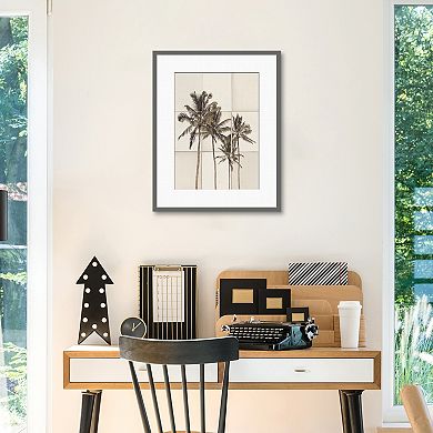 Masterpiece Paper Palms Poipu Framed Wall Art