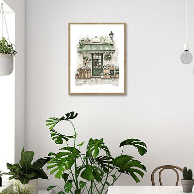 Masterpiece French Cafe I Framed Wall Art