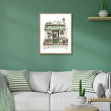 Masterpiece French Cafe I Framed Wall Art