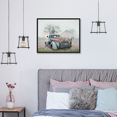 Masterpiece Truck Full of Flowers Framed Wall Art
