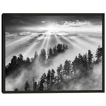 Masterpiece Mountain Sunrise 13 Framed Wall Art