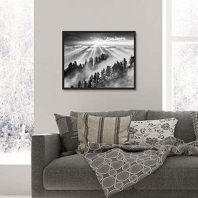 Masterpiece Mountain Sunrise 13 Framed Wall Art