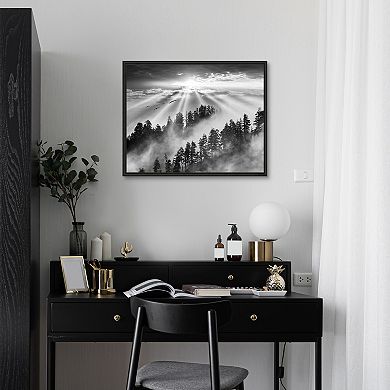 Masterpiece Mountain Sunrise 13 Framed Wall Art