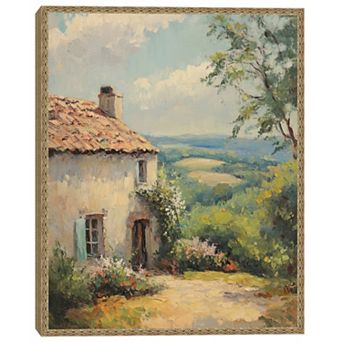 Masterpiece Country Cottage Framed Wall Art