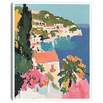 Masterpiece Italian Coast 2 Framed Wall Art