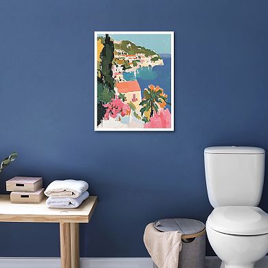 Masterpiece Italian Coast 2 Framed Wall Art