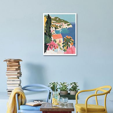 Masterpiece Italian Coast 2 Framed Wall Art