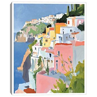 Masterpiece Italian Coast 3 Framed Wall Art
