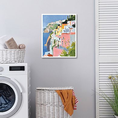 Masterpiece Italian Coast 3 Framed Wall Art