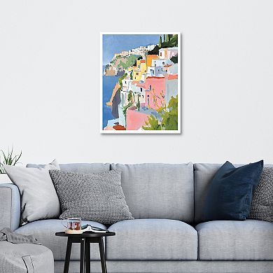 Masterpiece Italian Coast 3 Framed Wall Art