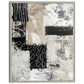 Masterpiece Neutral Minimalist 9 Framed Wall Art
