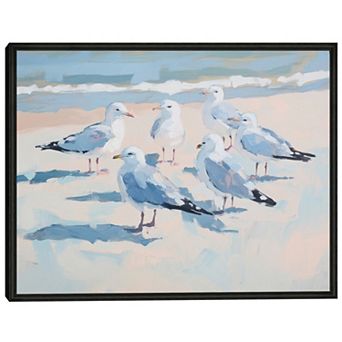 Masterpiece Seagulls Framed Wall Art