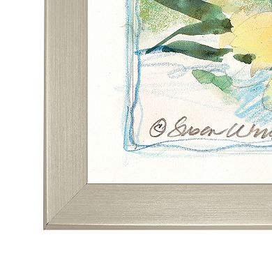 Masterpiece Flower Jar II Framed Wall Art