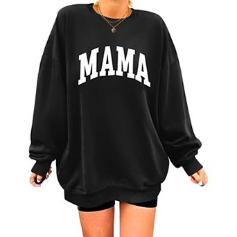 Zeagoo Women's Christmas Tree Crewneck Long Sleeve Sweatshirt Xmas Holiday Party Pullover Tops