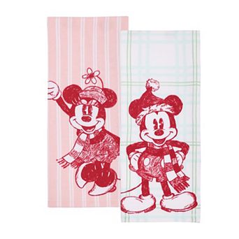 St. Nicholas Square® Disney 2 pc Mickey & Minnie Kitchen Towel Set