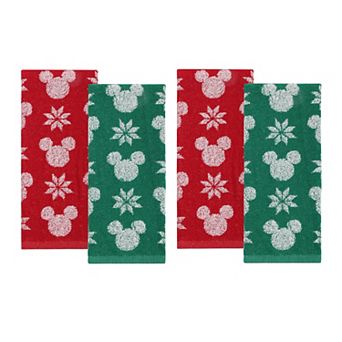 St. Nicholas Square® Disney 4-Pack Terry Carved Mickey Kitchen Towels
