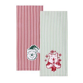 St. Nicholas Square® Disney's Pooh Holiday Kitchen Towels 2 pc