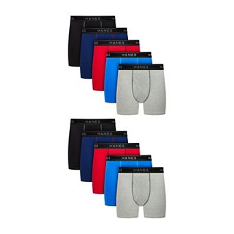 Boys 4-20 Hanes® Ultimate 8-Pack Boxer Briefs Underwear