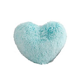Fluffy Heart Throw Pillows Room Decorative Pillow