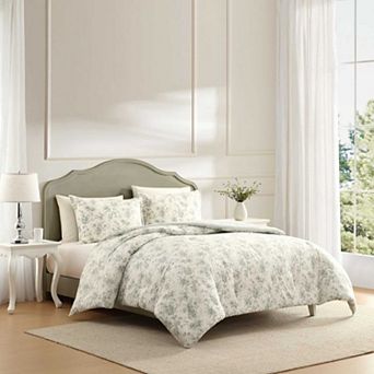 Laura Ashley Walled Garden Comforter Set with Shams