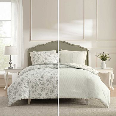 Laura Ashley Walled Garden Comforter Set with Shams