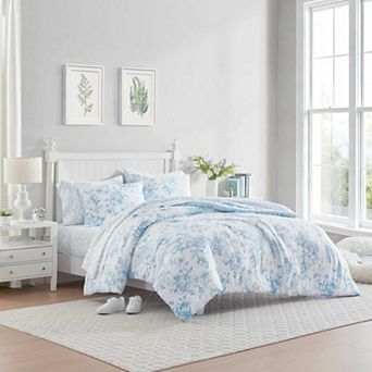 Laura Ashley Delphine Comforter Set with Sheets