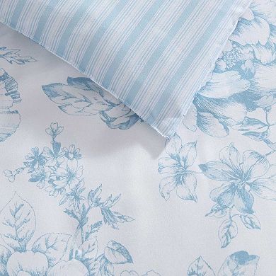Laura Ashley Delphine Comforter Set with Sheets