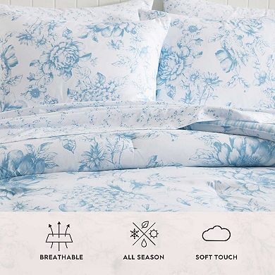 Laura Ashley Delphine Comforter Set with Sheets