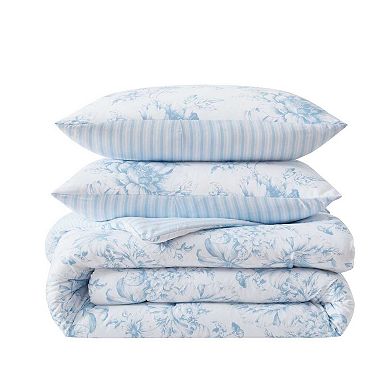 Laura Ashley Delphine Comforter Set with Sheets