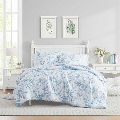 Laura Ashley Delphine Comforter Set with Sheets