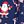 Christmas Navy Snowman