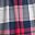 Plaid Navy Blue Red